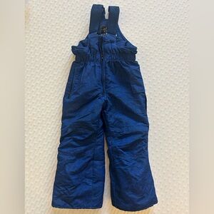 Pulse Blue Snow Bib Pants Winter Ski Overall Toddler Size 2T